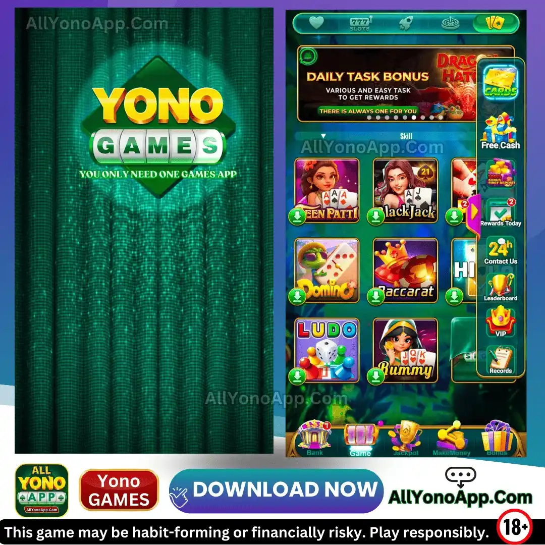 Yono Games App Screenshot